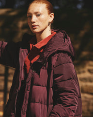 Everest Long Hooded Puffer 2 - Gamay