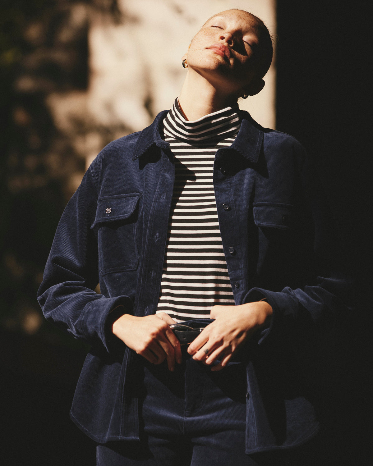 Corduroy Greenwich Jacket - Pageant Blue