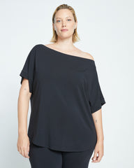 UltimateS Dolci Short Sleeve Top - Black