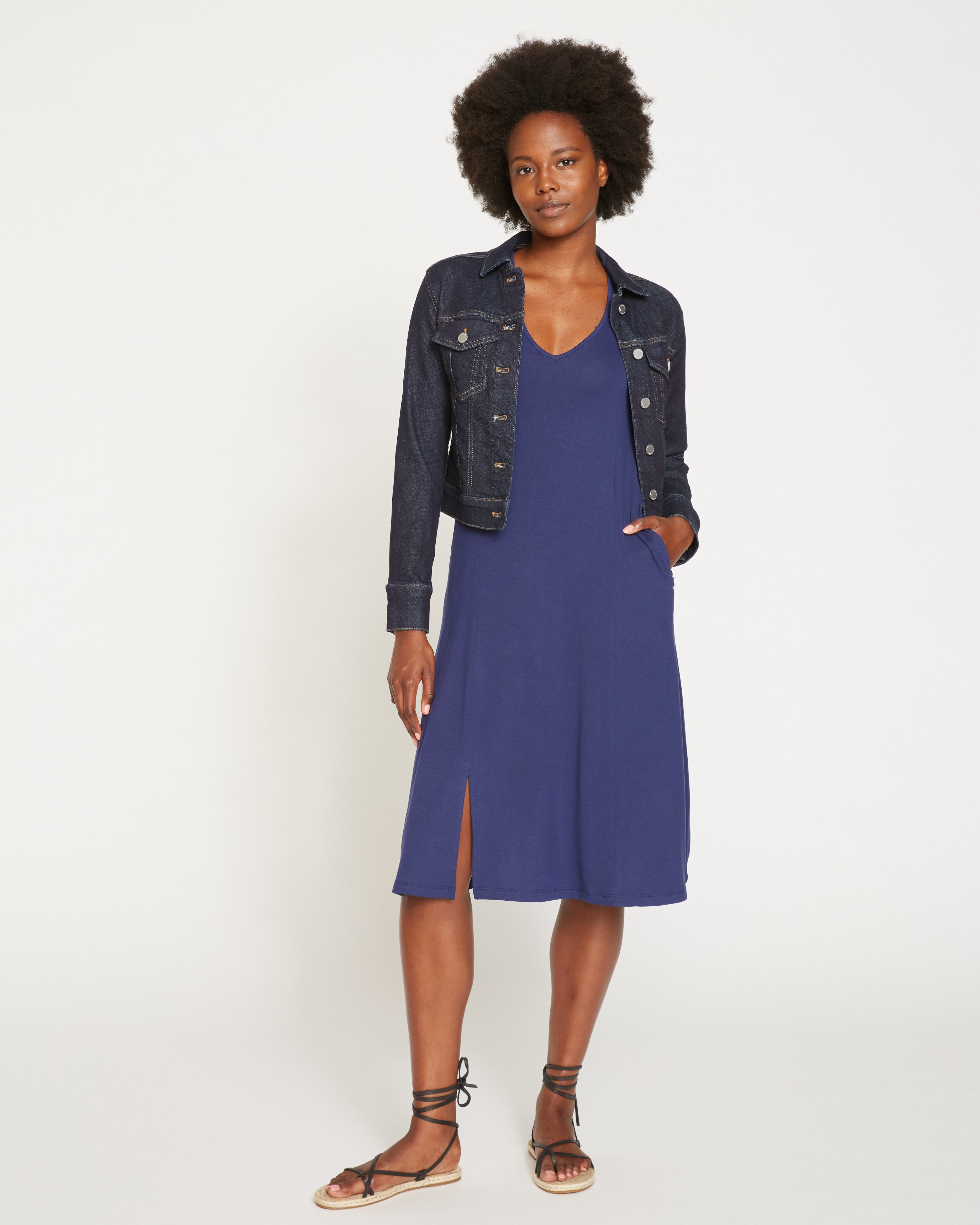 Kelsey Denim Jacket - Vintage Indigo Selvedge