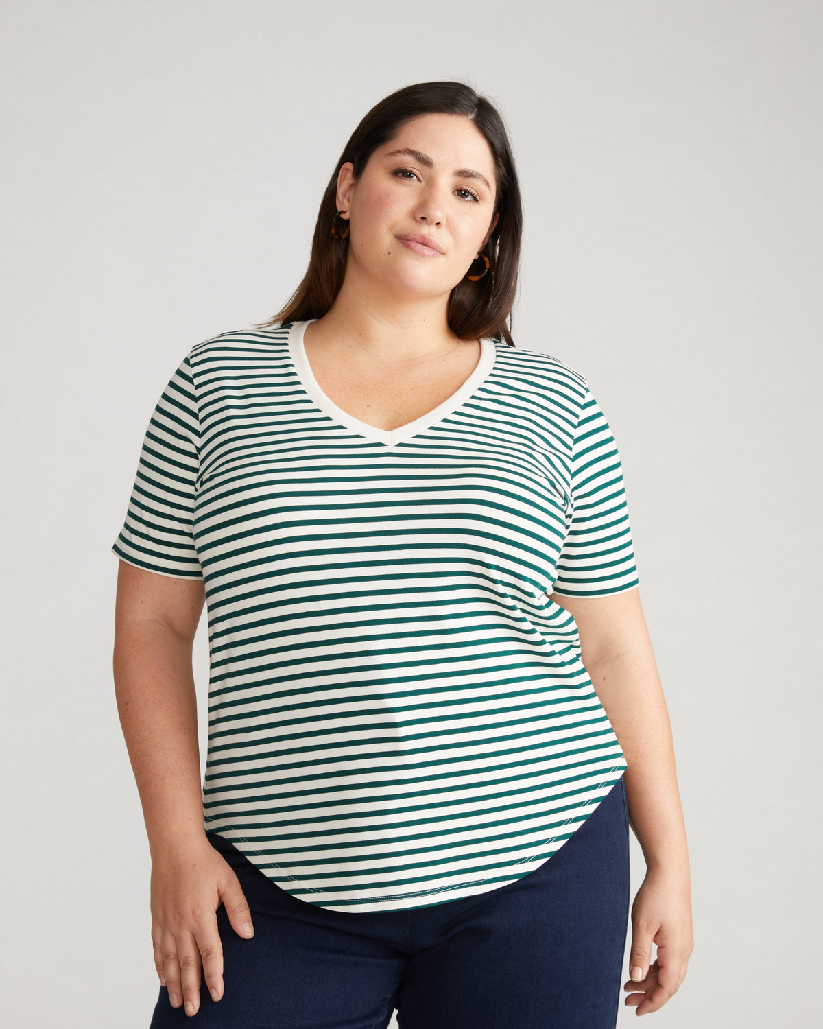 V Rex - Bone/Botanic Stripe