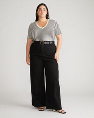 V Rex - Ecru/Black Stripe