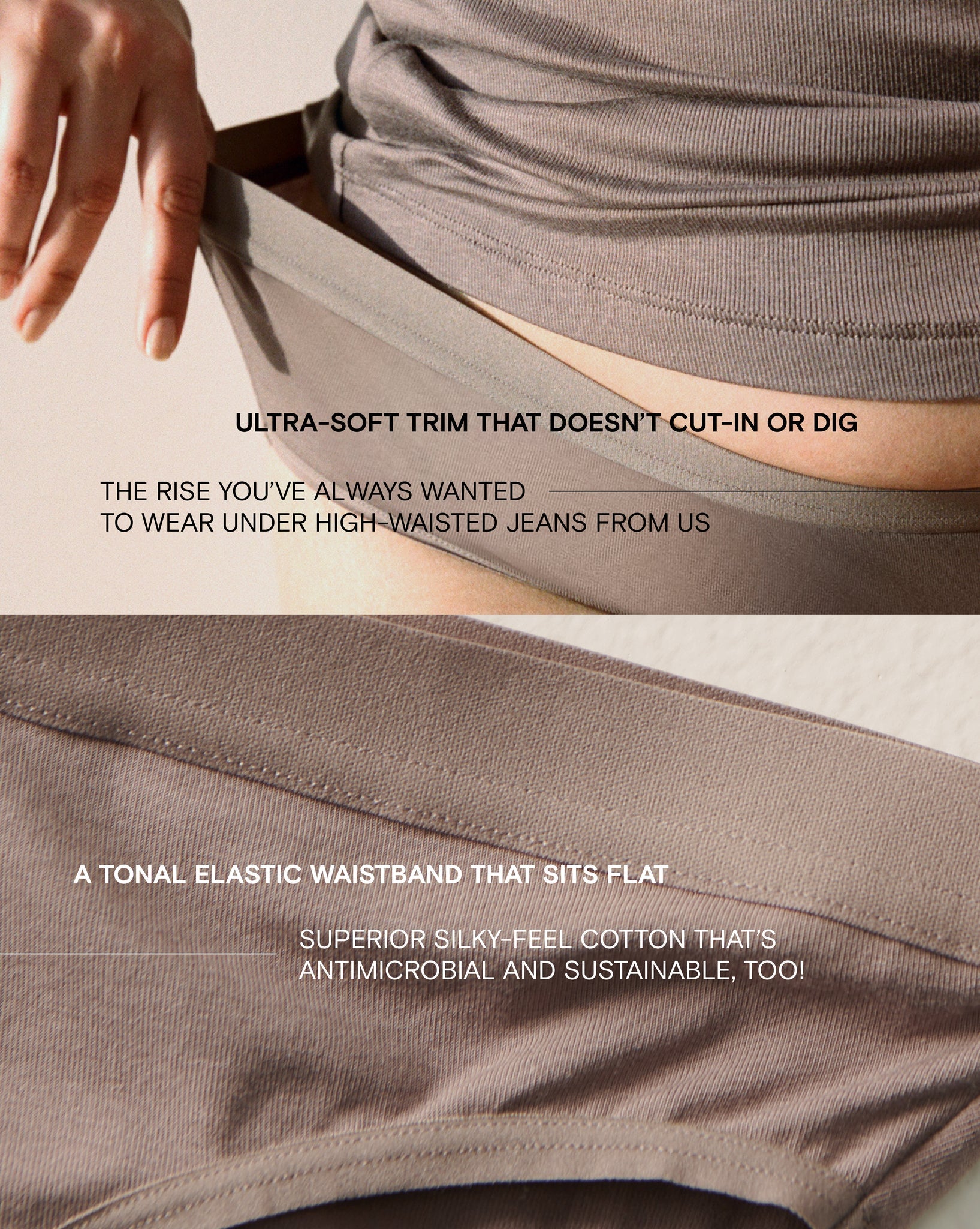 UltimateS Full Coverage High Rise Brief - Forest Green